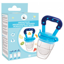 Mordedor Bebe Frutas Plic Azul - Farmamic
