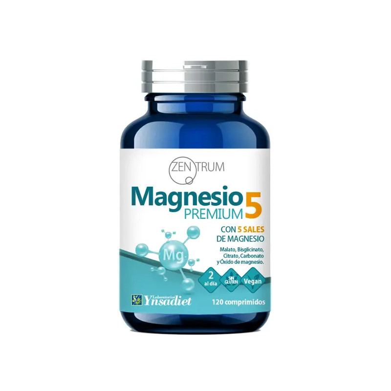 Zentrum Magnesio Premium 5 Sales 120Comp - Ynsadiet Zentrum Magnesio Premium 5 Sales 120Comp - Ynsadiet