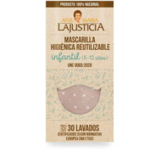Mascarilla Higiénica Reutilizable Niña 6-12: Protección y Comodidad Natural