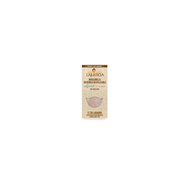 Mascarilla Higiénica Reutilizable Niña 6-12: Protección y Comodidad Natural Mascarilla Higiénica Reutilizable Niña 6-12: Protección y Comodidad Natural