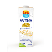 Bebida De Avena S/Gluten Vitaminas Calcio 1L - Isola