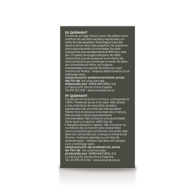 Quemavit 60Comp - Soria Natural