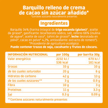 Barrita Rellena Recubierta Cacao Eco 40G - Smileat