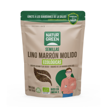 Lino Marron Bio 225G - Naturgreen