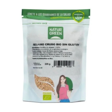 Sesamo Crudo Bio 400G - Naturgreen Sesamo Crudo Bio 400G - Naturgreen