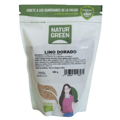 Semillas Lino Dorado Bio 225G - Naturgreen Semillas Lino Dorado Bio 225G - Naturgreen
