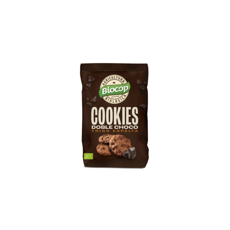 Cookies Trigo Espelta Doble Choco 200G - Biocop Cookies Trigo Espelta Doble Choco 200G - Biocop