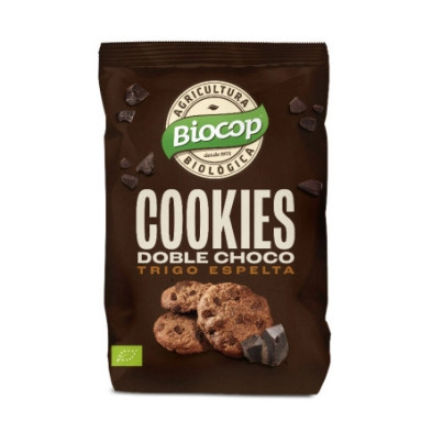 Cookies Trigo Espelta Doble Choco 200G - Biocop Cookies Trigo Espelta Doble Choco 200G - Biocop