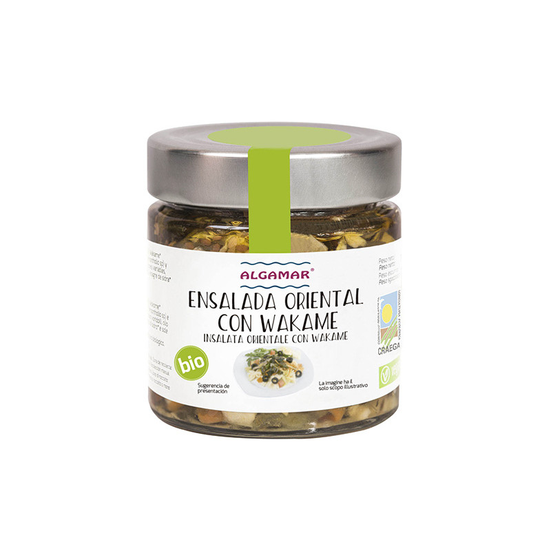 Ensalada Wakame Oriental Bio 180G - Algamar