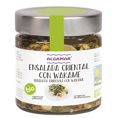 Ensalada Wakame Oriental Bio 180G - Algamar