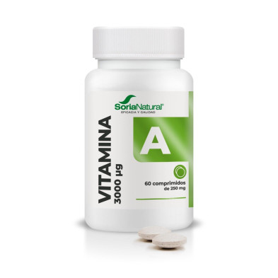Vitamina A Liberacion Sostenida 60Comp - Soria Natural