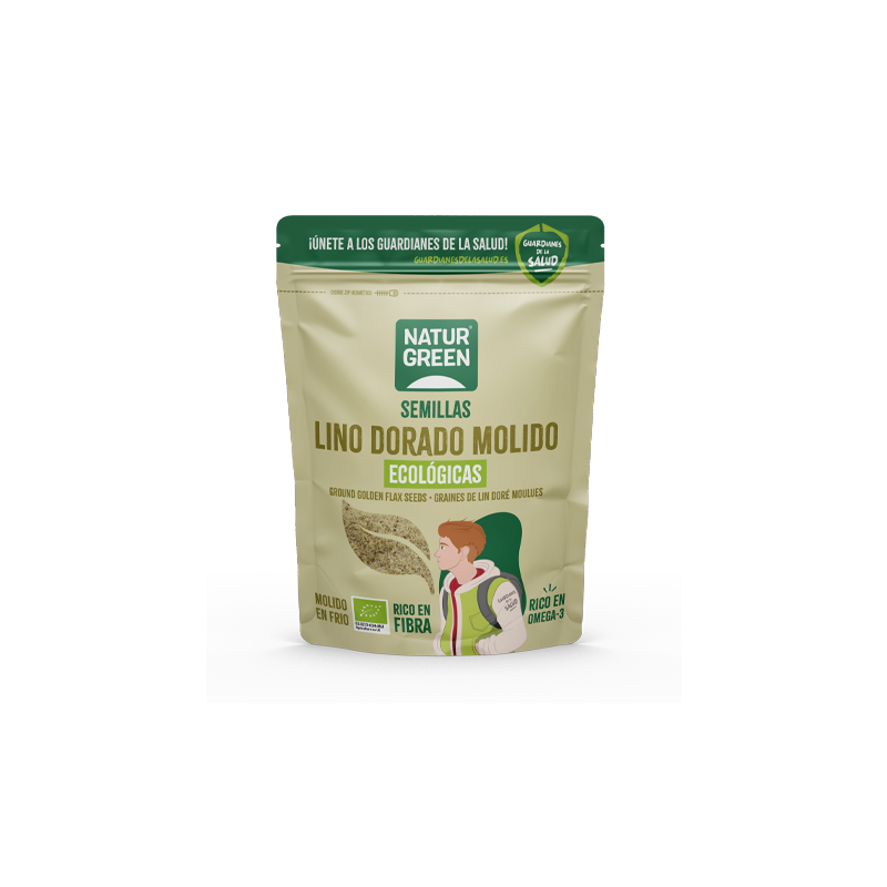 Lino Dorado Molido Bio 150G - Naturgreen Lino Dorado Molido Bio 150G - Naturgreen