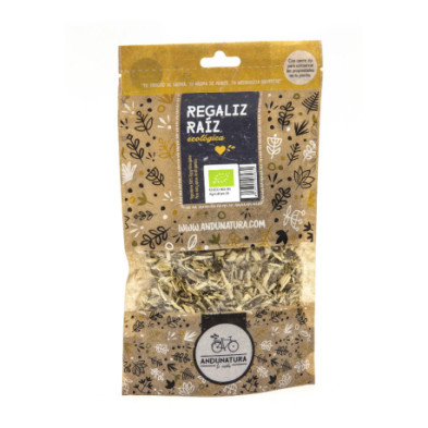 Regaliz Raiz Bolsa Kraft Eco 70G - Andunatura