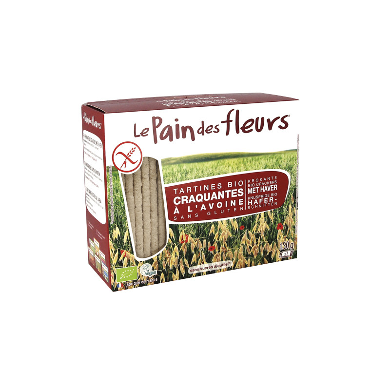 Pan De Flores Con Avena S/Gluten Bio 150g - Le Pain Des Fleurs Pan De Flores Con Avena S/Gluten Bio 150g - Le Pain Des Fleurs