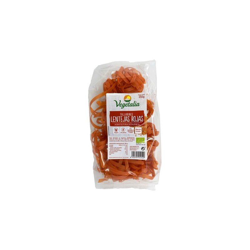 Tallarines Lenteja Roja S/Gluten Bio 250g Tallarines Lenteja Roja S/Gluten Bio 250g