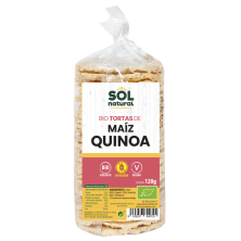 Tortas Maiz Quinoa Sin Gluten 120g