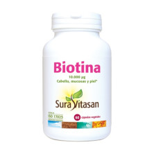 Biotina 10000ug 60cap - Sura Vitasan
