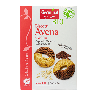 Galletas De Avena Sin Gluten Con Cacao Bio 250g