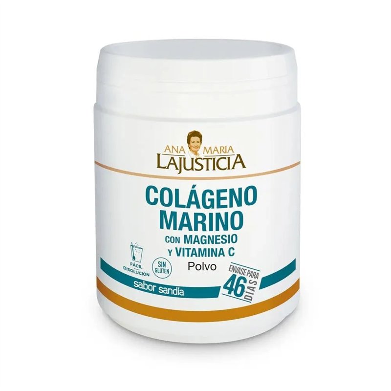 Colageno Marino+Magnesio+Vit C Sandia 350G - Ana Mª Lajusticia