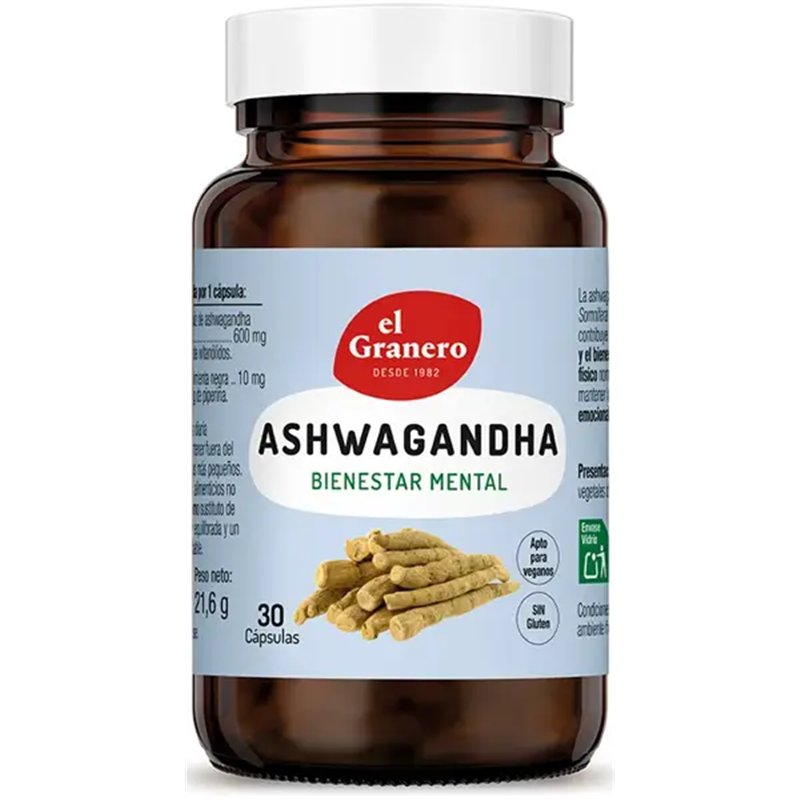 Ashwagandha 30Cap - El Granero