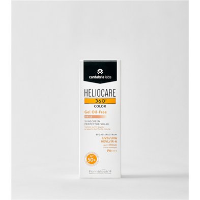 Heliocare 360 SPF50+ Beige Oil Free 50ML - Cantabria Labs