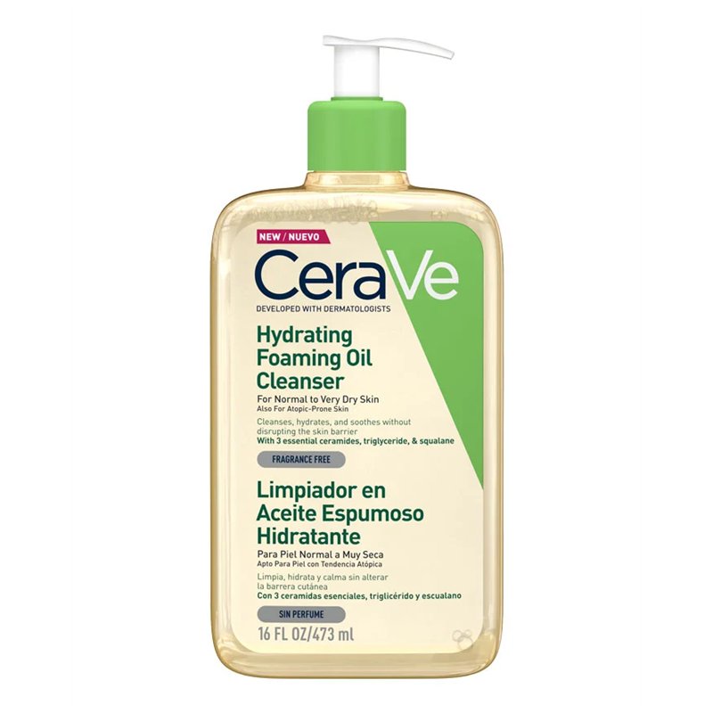 Aceite Limpiador Espumoso 473ML - Cerave Aceite Limpiador Espumoso 473ML - Cerave