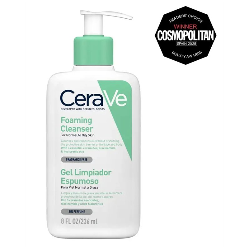 Gel Limpiador Espumoso 236ML - Cerave Gel Limpiador Espumoso 236ML - Cerave