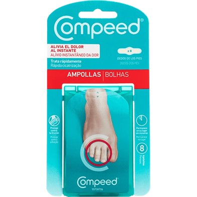 Ampollas En Dedos Pies 8Ud - Compeed Ampollas En Dedos Pies 8Ud - Compeed