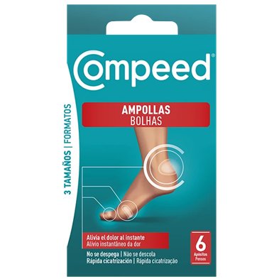Ampollas Surtido 3 Tamaños 10Ud - Compeed
