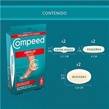 Ampollas Surtido 3 Tamaños 10Ud - Compeed
