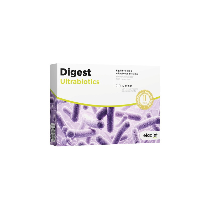 Digest Ultrabiotics 30comp: Salud intestinal natural y efectiva