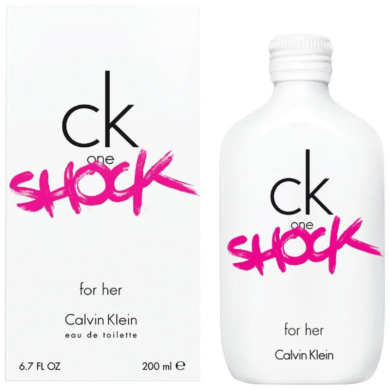 Ck One Shock For Her Eau De Toilette Vaporizador 200 Ml