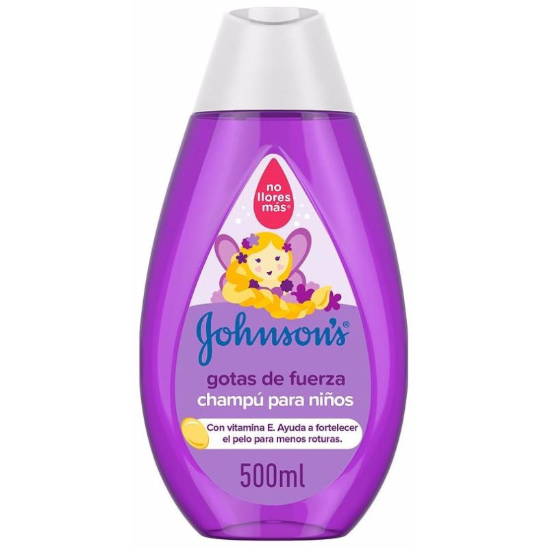 Johnson'S Champú Gotas Fuerza 500Ml Johnson'S Champú Gotas Fuerza 500Ml