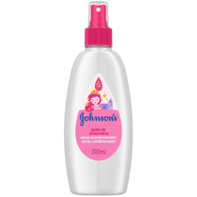 Johnson&apos;S Spray Acondicionador Gotas De Brillo 200Ml