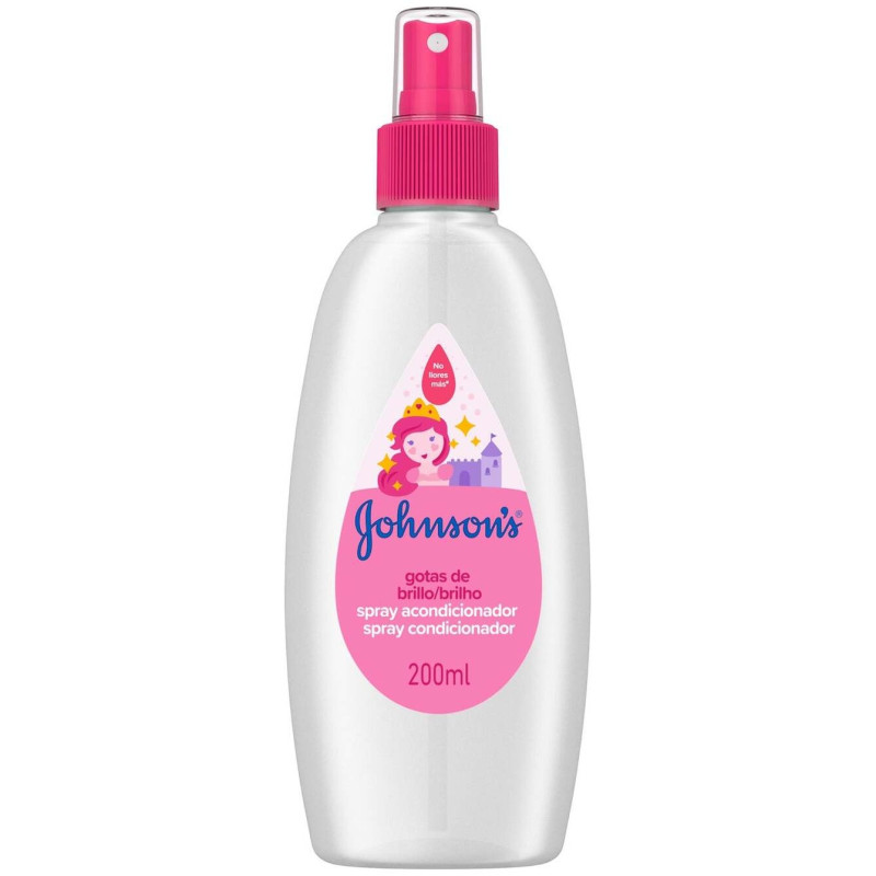 Johnson'S Spray Acondicionador Gotas De Brillo 200Ml Johnson'S Spray Acondicionador Gotas De Brillo 200Ml