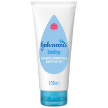 Johnson&apos;S Baby Crema Protectora De Pañal, Piel Delicada De Bebés 100 Ml