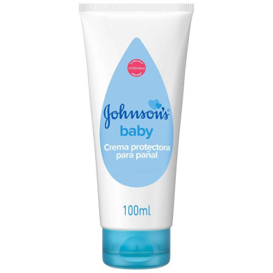 Johnson'S Baby Crema Protectora De Pañal, Piel Delicada De Bebés 100 Ml Johnson'S Baby Crema Protectora De Pañal, Piel Delicada De Bebés 100 Ml