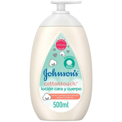 Johnson&apos;S Baby Cotton Touch Loción Cara Y Cuerpo 500Ml