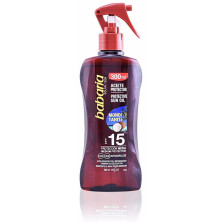 Babaria Monoi Tahiti Aceite Spf15 Proteccion Media 300Ml