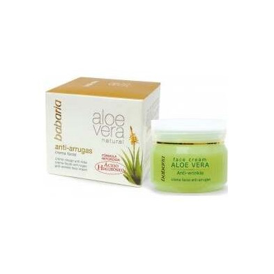 Babaria Crema Facial Antiarrugas Aloe Vera 50Ml