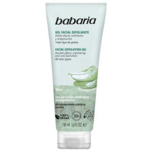 Babaria Gel Exfoliante Aloe Vera Todo Tipo De Piel 150Ml