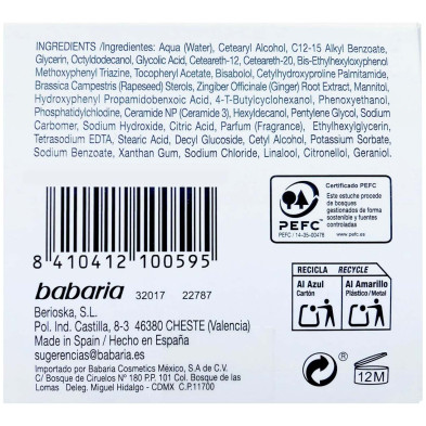 Babaria Crema Renovación Celular Ácido Glicólico 50Ml