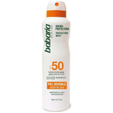 Babaria Waterproof Bruma Spf50 Piel Sensible Waterproof 200Ml Va