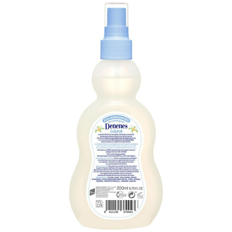 Denenes Colonia Muy Suave Vaporizador 200 Ml Denenes Colonia Muy Suave Vaporizador 200 Ml