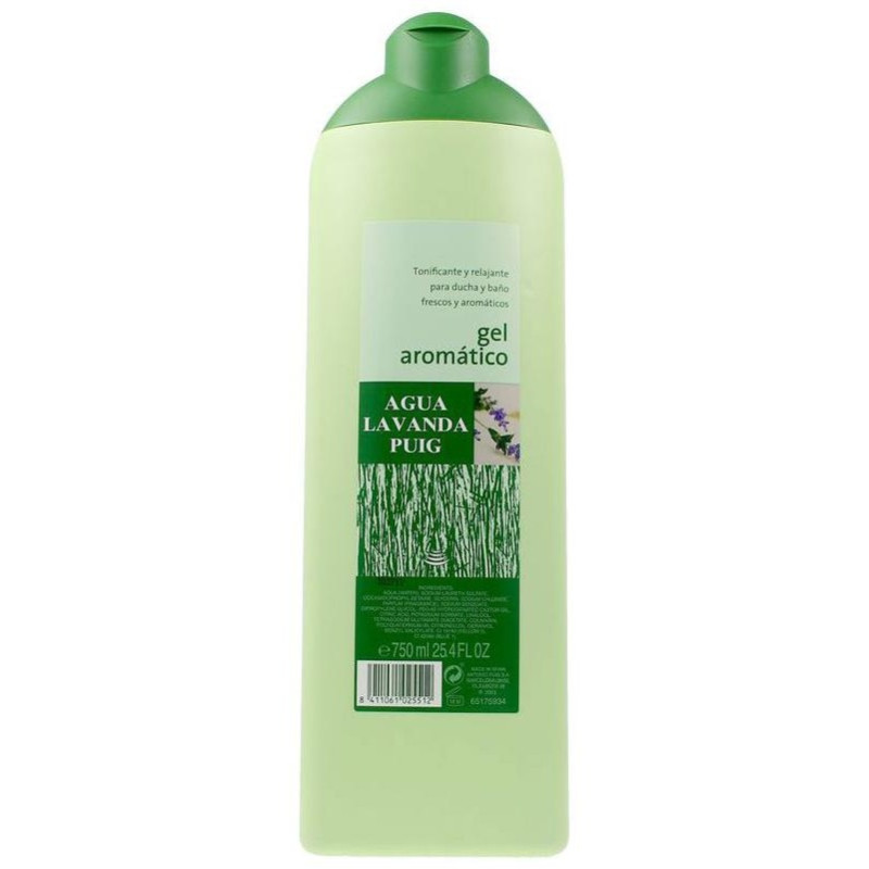 Agua Lavanda Puig Gel De Ducha 750 Ml