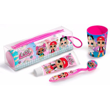 Vaza Neceser Lol Dentrifico_ Cepillo_ Vaso