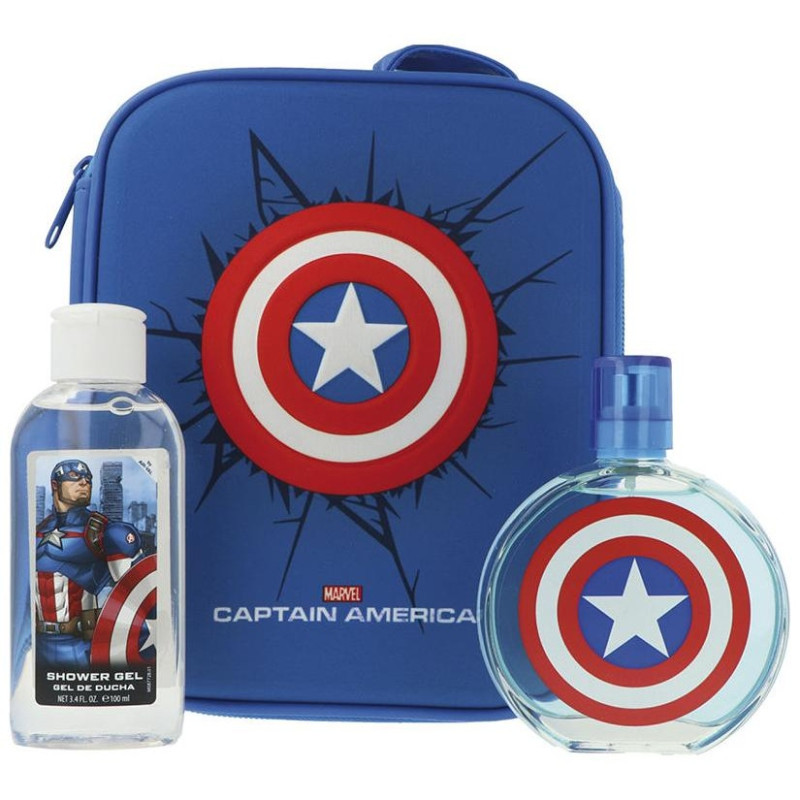 Capitan America Neceser Lote 2 Pz