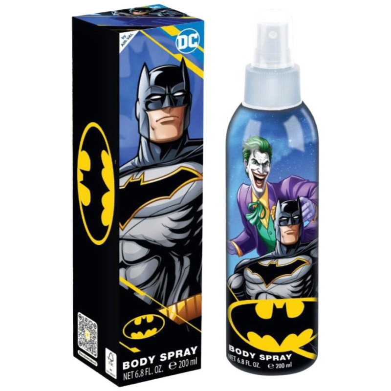 Air-Val Batman Agua De Colonia Body Spray 200Ml