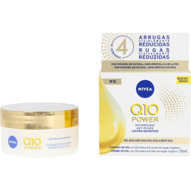 Q10+ Power Anti-Arrugas+Extra Nutritivo Spf15 50 Ml