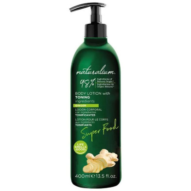Naturalium Super Food Ginger Toning Body Lotion 400Ml